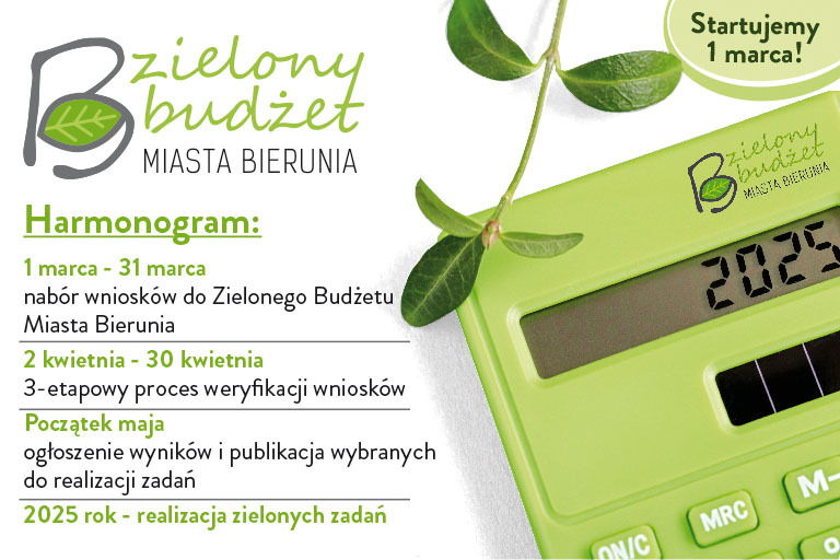 Ruszył Zielony Budżet Miasta Bierunia (slajd 1)